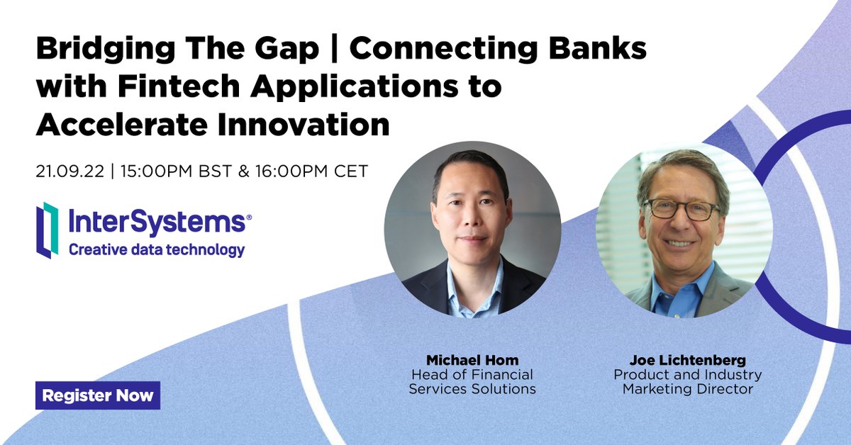 InterSystems_DE's tweet photo. 📌Friendly Reminder:
Schon morgen startet das gratis #Webinar von #InterSystems und @Finovate
Hier erfahren Sie, wie Fintech-Dienste problemlos genutzt und Ihre #Datenquellen integriert werden können.
Mehr Infos: https://t.co/AN0xnVsrjQ https://t.co/Ylb5nHdIAn
