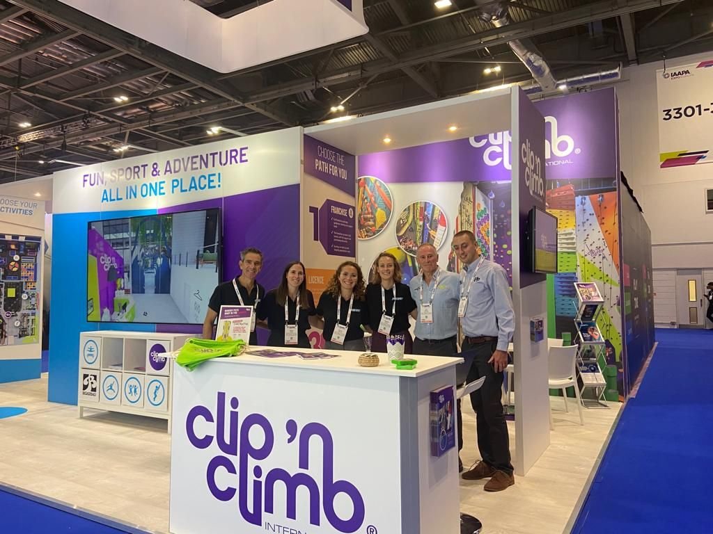 It's been a few days since the end of #IAAPAExpoEurope in London, and we're grateful for this amazing experience! Thank you to everyone who stopped by and shared their projects with us. 
See you next year in Vienna 😃

#IAAPA22  #leisure #clipnclimb #IAAPA23