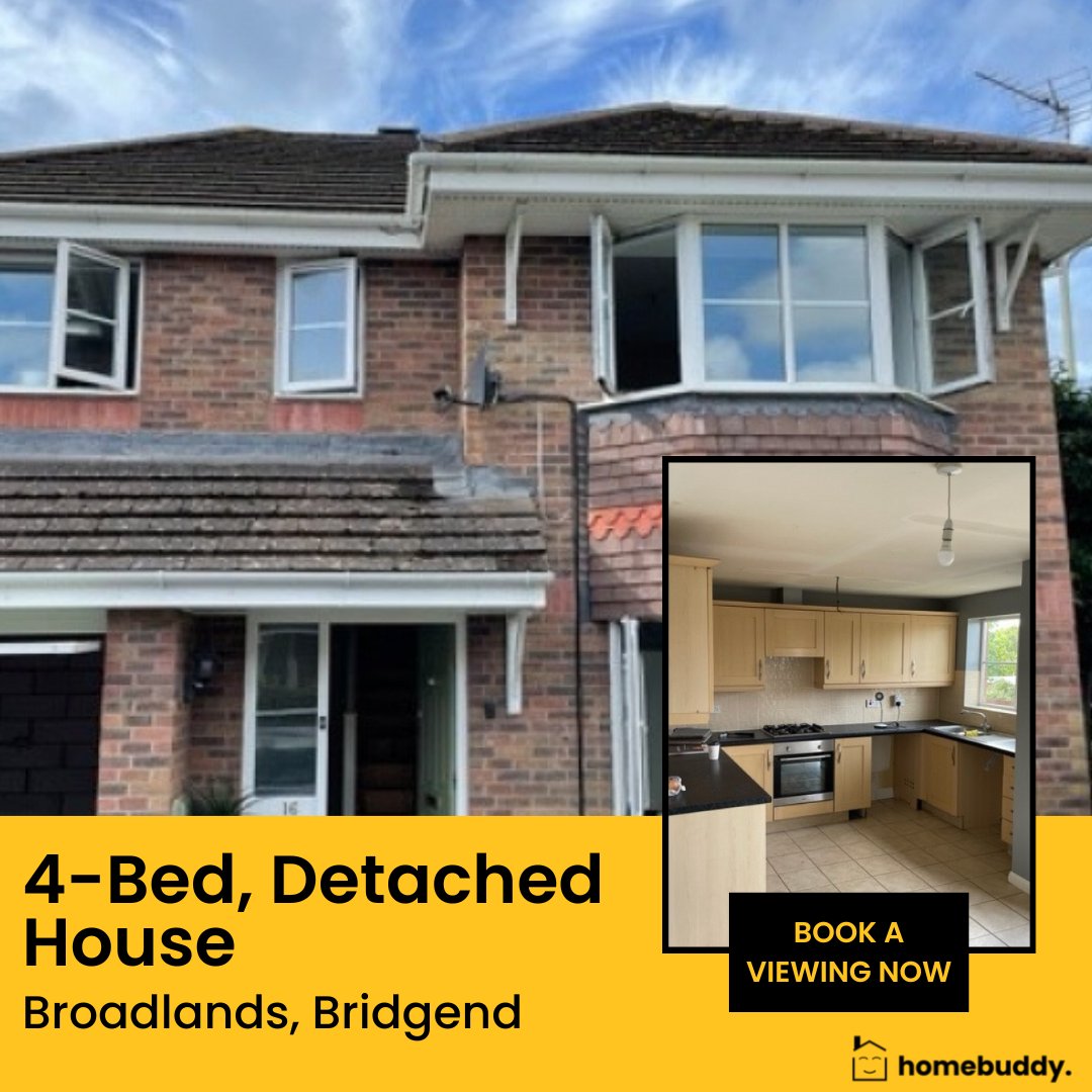 4-bedroom detached house!

homebuddy.co.uk/component/ospr…

This house is located in the desirable Broadlands area and has recently been renovated to a high standard. 

Key Features Include:
🌟 4 Bedrooms
🌟 3 Bathrooms
🌟 Private Garden
🌟 Off-Road Parking

#homebuddy #property