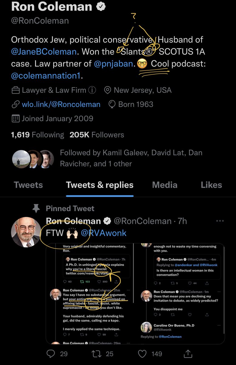 Lemonus's tweet photo. @RonColeman Do Boomers take a course to achieve such peak cringe or what? You make it look so easy. https://t.co/0GB6pdymsR