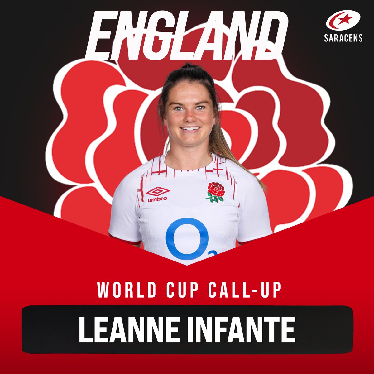 Saracens Women (@saracenswomen) on Twitter photo ๐น ๐๐ช๐ง ๐๐ค๐ง๐ก๐ ๐พ๐ช๐ฅ ๐๐๐ ๐๐ค๐จ๐๐จย
8 magnificent Saracens named in Red Roses World Cup squad. (1/2)
โค๏ธ <a href="/Hanbotts/">Hannah Botterman</a>
๐ค <a href="/hollyaitchison_/">Holly Aitchison</a>
โค๏ธ <a href="/jessbreach/">Jess Breach</a>
๐ค <a href="/leanneriley189/">Leanne Infante</a>
#YourSaracens๐ซ ๐น ๐๐ช๐ง ๐๐ค๐ง๐ก๐ ๐พ๐ช๐ฅ ๐๐๐ ๐๐ค๐จ๐๐จย
8 magnificent Saracens named in Red Roses World Cup squad. (1/2)
โค๏ธ <a href="/Hanbotts/">Hannah Botterman</a>
๐ค <a href="/hollyaitchison_/">Holly Aitchison</a>
โค๏ธ <a href="/jessbreach/">Jess Breach</a>
๐ค <a href="/leanneriley189/">Leanne Infante</a>
#YourSaracens๐ซ