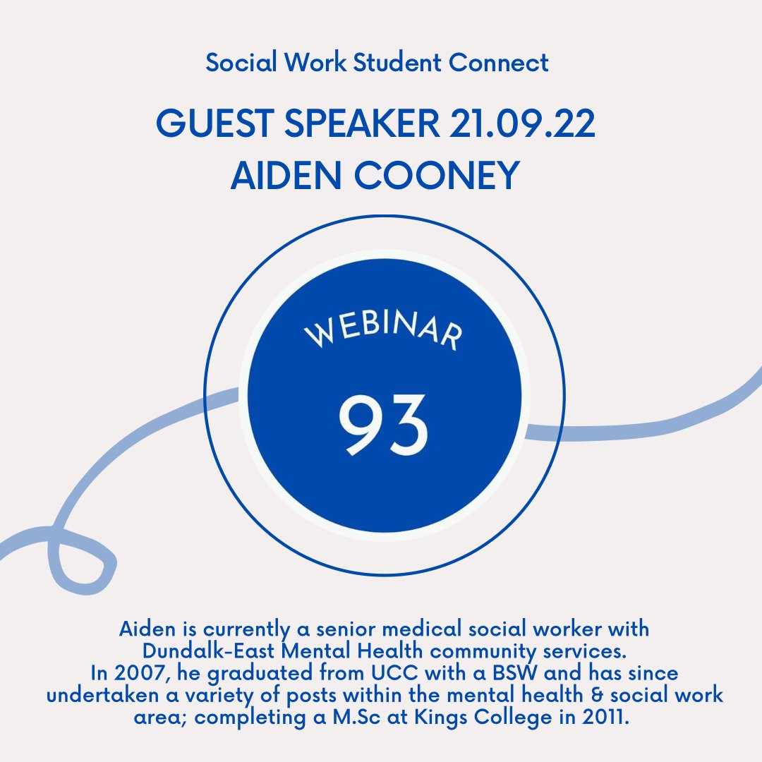 Social Work Student Connect on Twitter "Introducing guest speaker