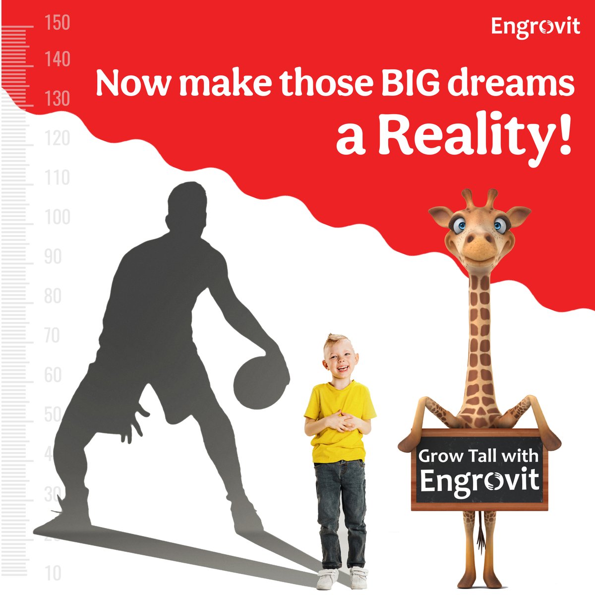 omnimakin's tweet photo. Pick Engrovit to make those big dreams of your kids a reality. The benefits of Lysine and Iron will help them in achieving their growth goals. 

#NuestraHealthcare #OmnimakinHealthcare #OmnicalsPharma #Engrovit #ayurvedic #growtaller #height #heightgrow #ayurvedicheightincrease https://t.co/dl1lvBR3Dy