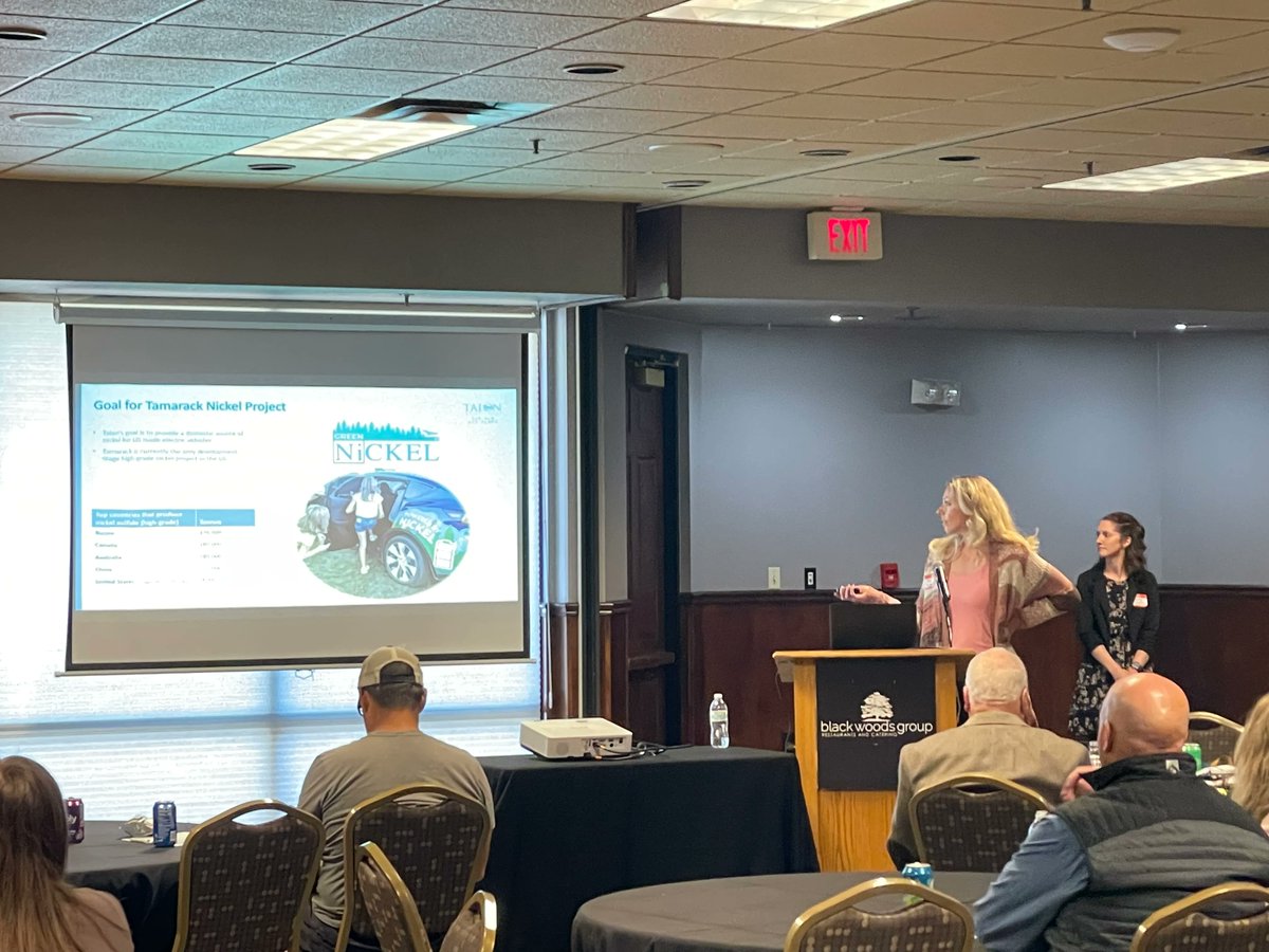 TalonMetals's tweet image. Earlier this month, the Talon #EnvironmentalTeam presented information about the project and their environmental #BaselineData collection efforts at the Arrowhead Environmental Conference. Maintaining an open-door policy is central to what we do. #MNMining