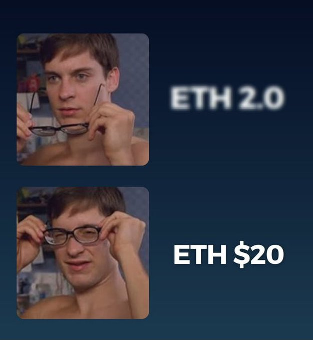 TradeCryptoMed's tweet photo. #memeTC
It was better without glasses๐
#TradeCrypto #TC #Crypto #cryptocurrency #Ethereum #EthereumMerge #cryptomemes https://t.co/dezu2TLnEu
