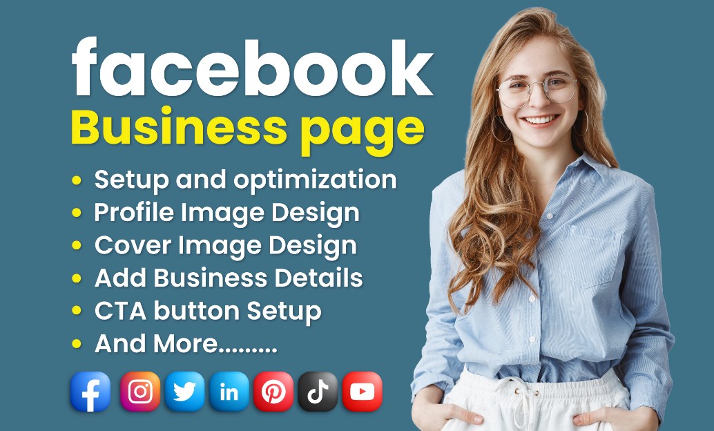 SujonGd123's tweet image. I will develop a business Facebook page for $50

✓ Set up a social media page
✓ Profile image &amp;amp; cover
✓ Website integration

#facebookbusinesspage #FacebookBusinessPages #facebookpage #facebook #page #marketer Adam Erica Banks Levine #socialmediamanager #socialmediamanagers
