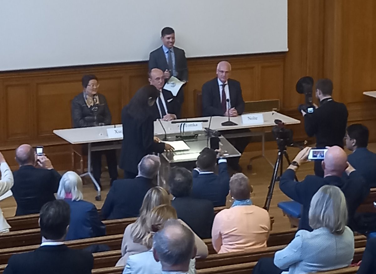 The co-agent from <a href="/gwlaw/">GW Law</a> wins Best Oralist at the #ManfredLachs #SpaceLaw #MootCourt Competition!