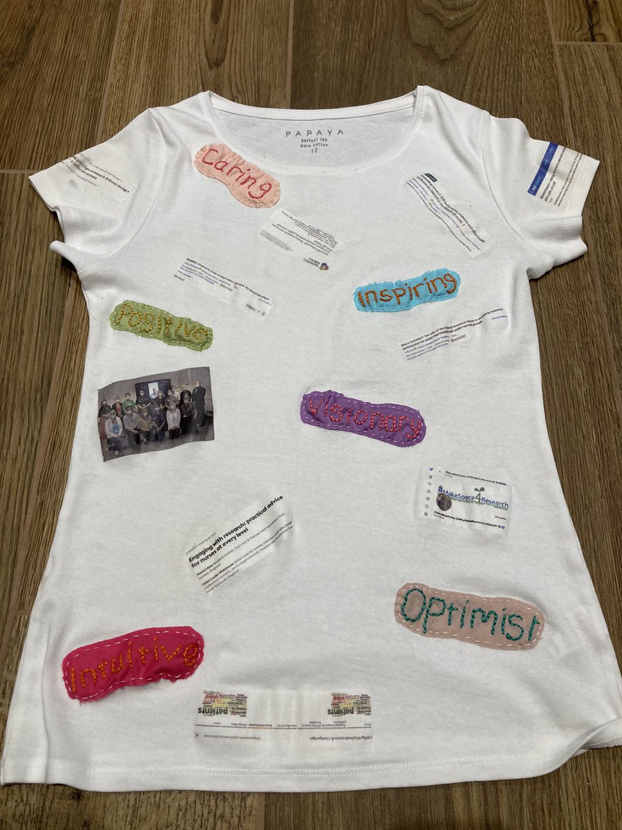 ClaireW_UK's tweet photo. Thank you @RostronHeather for nominating me for Nurse Leader of the Year @NT_Awards. What an experience last Friday at interview๐. And massive shout out to our @JamesPagetNHS research scholars for my awesome t-shirt โค๏ธ#DemonstratingImpact #HappyDays #whywedoresearch https://t.co/tNCWYiE0RL