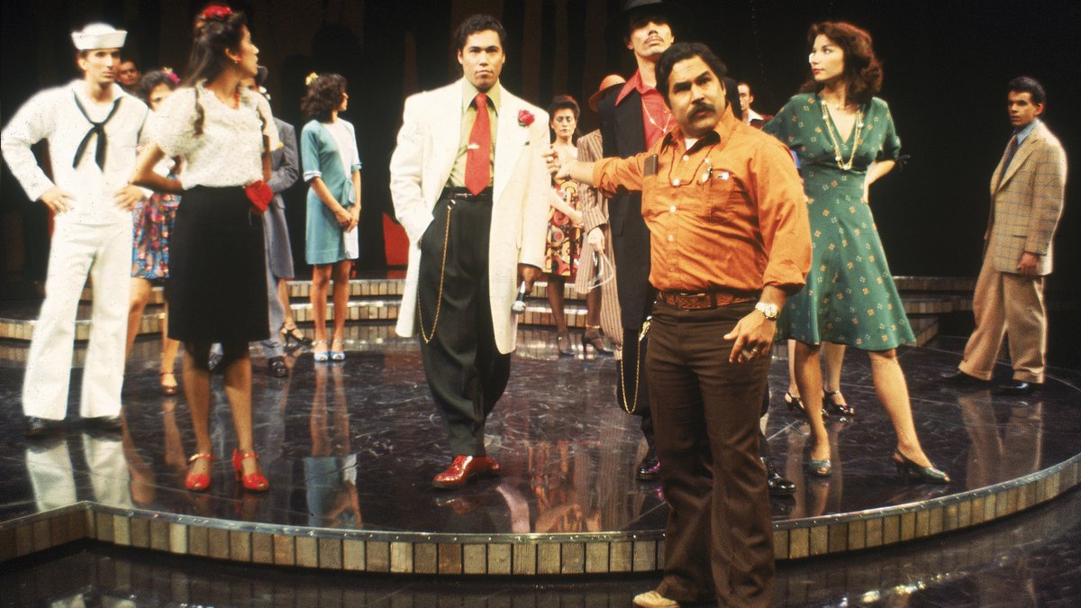 latinospro's tweet photo. Headlining #MEXtalks this Thursday is the iconic Luis Valdez! Known for the first Chicano play on Broadway, Zoot Suit, and for his internationally renowned theatre company, El Teatro Campesino, his work reflects his involvement with Cesar Chavez and the United Farm Workers. https://t.co/5C9dbOYPg0