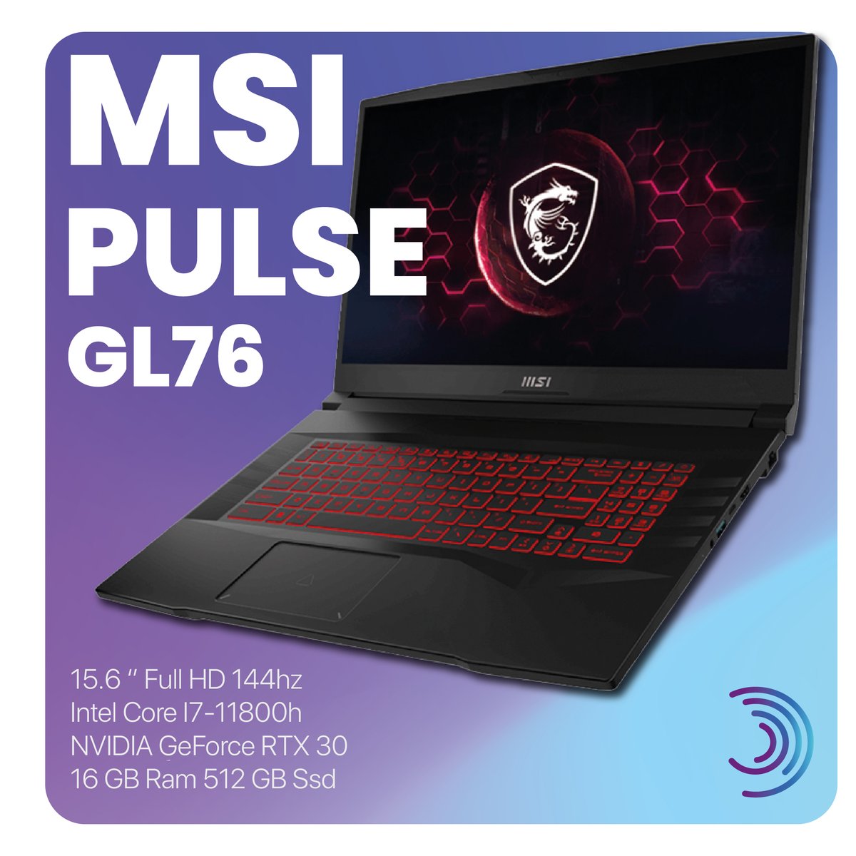DitelStore's tweet photo. Lo mejor para jugar 🔥
💻 MSI Pulse GL76 💻
▪️ Pantalla de 15.6"
▪️ 16 GB de RAM
▪️ 512 SSD
▪️ 144 Hz
Pedila en nuestro canal de Telegram: https://t.co/wDURX3nbvG
#Ditel #TiendaCripto https://t.co/iLIXHipZr7