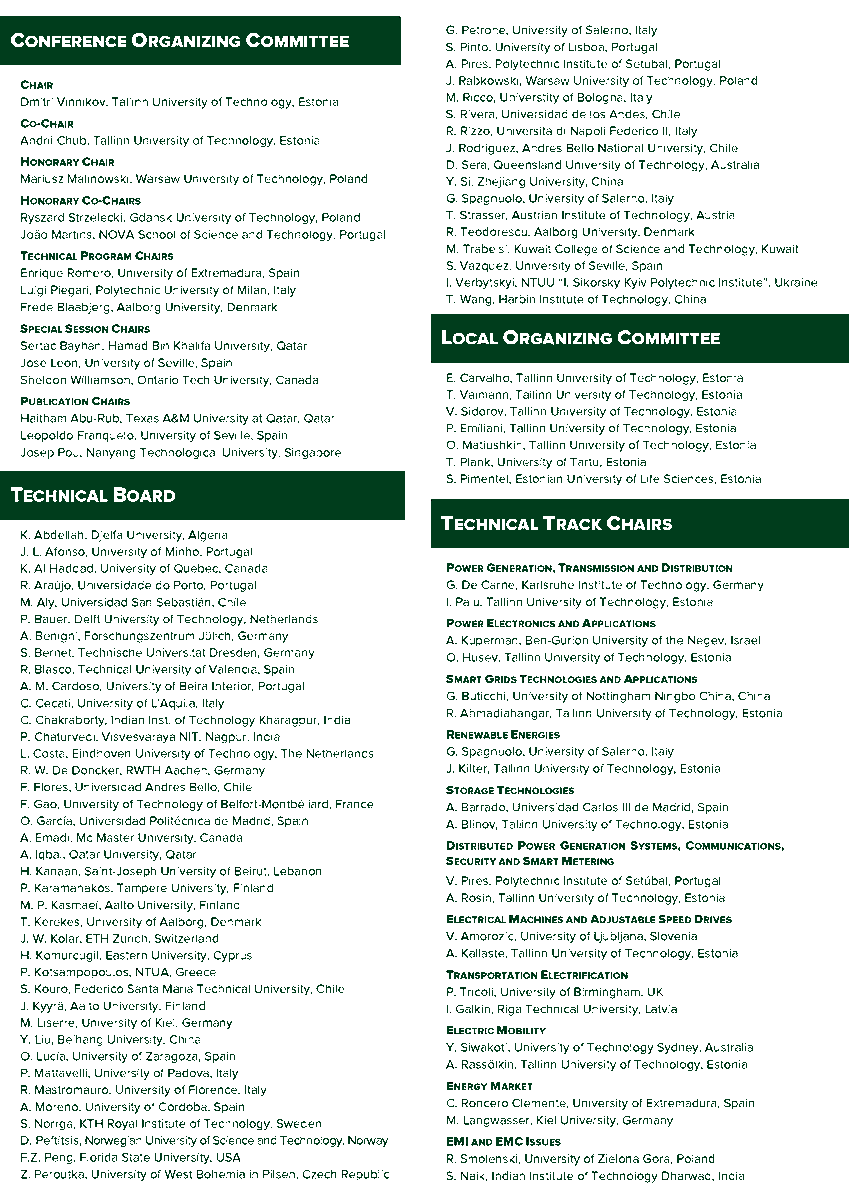 We are happy to share the first Call for papers for the IEEE CPE-POWERENG 2023 conference that will be held on June 14-16, 2023, in Tallinn, Estonia.