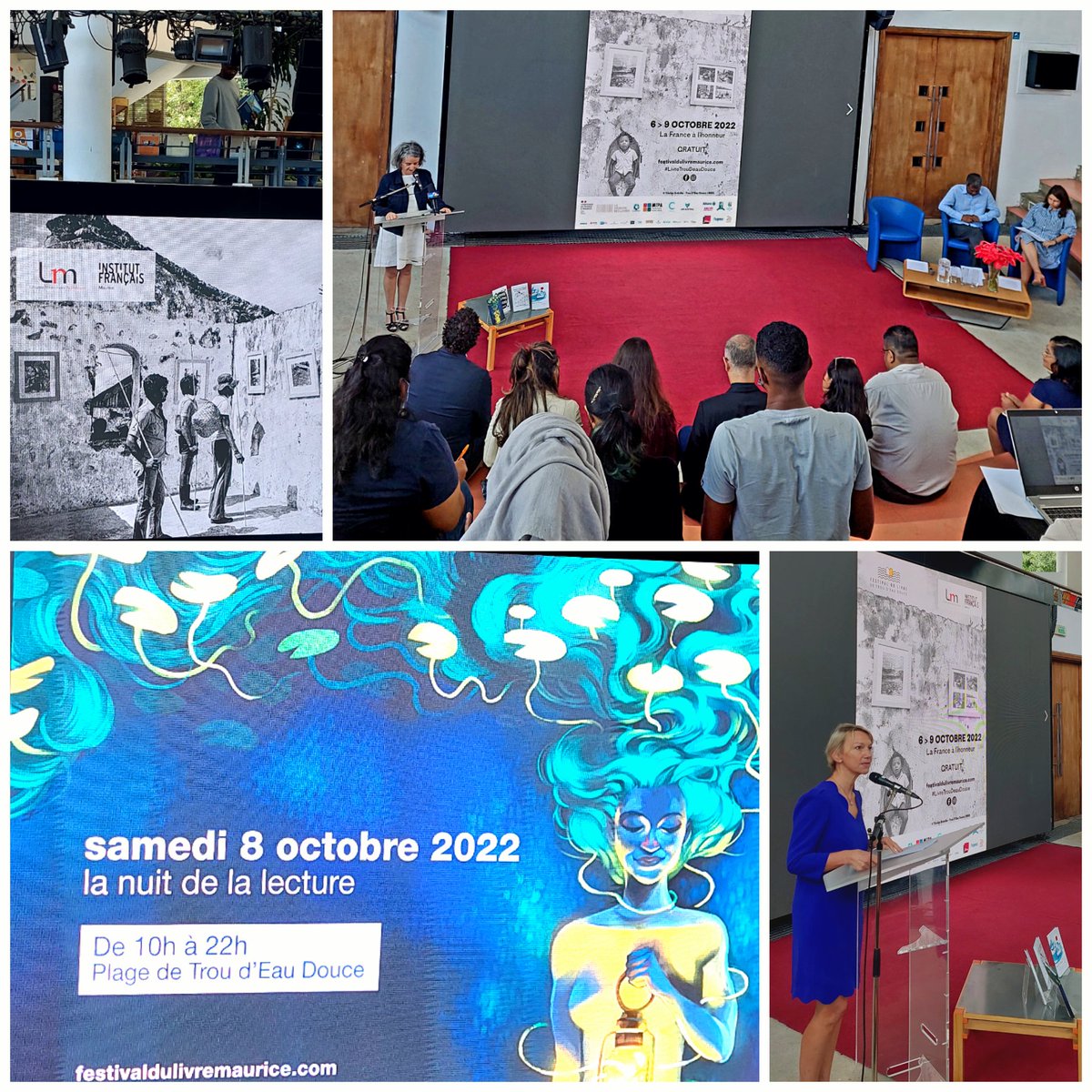 📚 Lancement <a href="/IF_Maurice/">Institut français de Maurice</a> avec Barlen Pyamootoo, écrivain 🇲🇺, du festival du #livre de Trou d'Eau Douce (6-9 oct) où la 🇫🇷 sera l'invitée d'honneur #IleMaurice