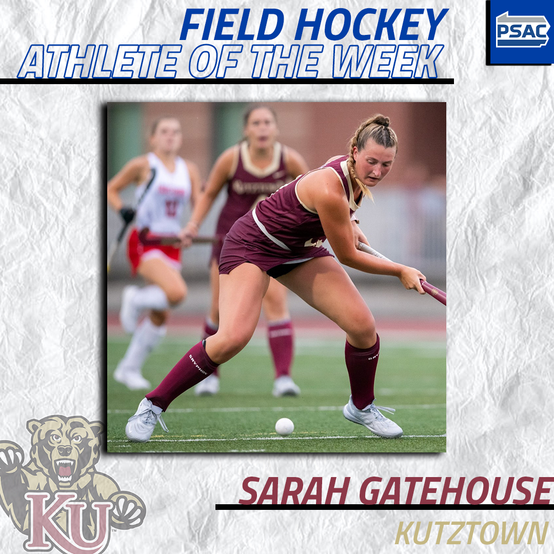 PSACsports's tweet image. FH: Your #PSACFH Athletes of the Week! ⬇️

Athlete, Tess Jedeloo - @ShipURaiders 
Defense, Sarah Gatehouse - @KUGoldenBears 

📰- bit.ly/3xCSNfY