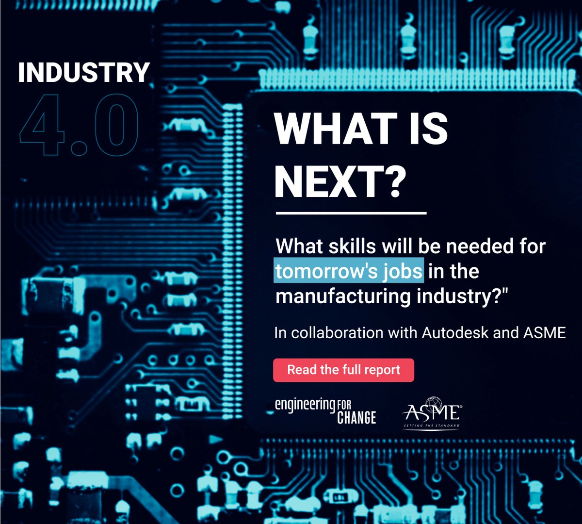 engineer4change's tweet photo. What skills will be needed for tomorrow's jobs in the manufacturing industry? And how should we train for positions that don’t yet exist?
To continue reading the full report, click the link below!
https://t.co/cn5Zm1MkFY
#Industry4.0 #FutureofEngineering #E4CFellows #E4C https://t.co/Z6RncfonXE