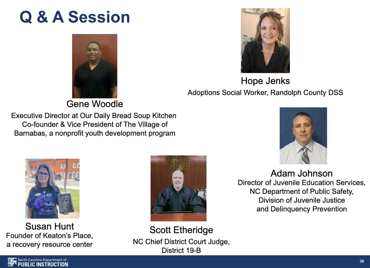 NCDPI_OFP's tweet image. Neglected and Delinquent collaboration and sharing amongst State Agencies, LEAs, Public and Private partners @ncpublicschools