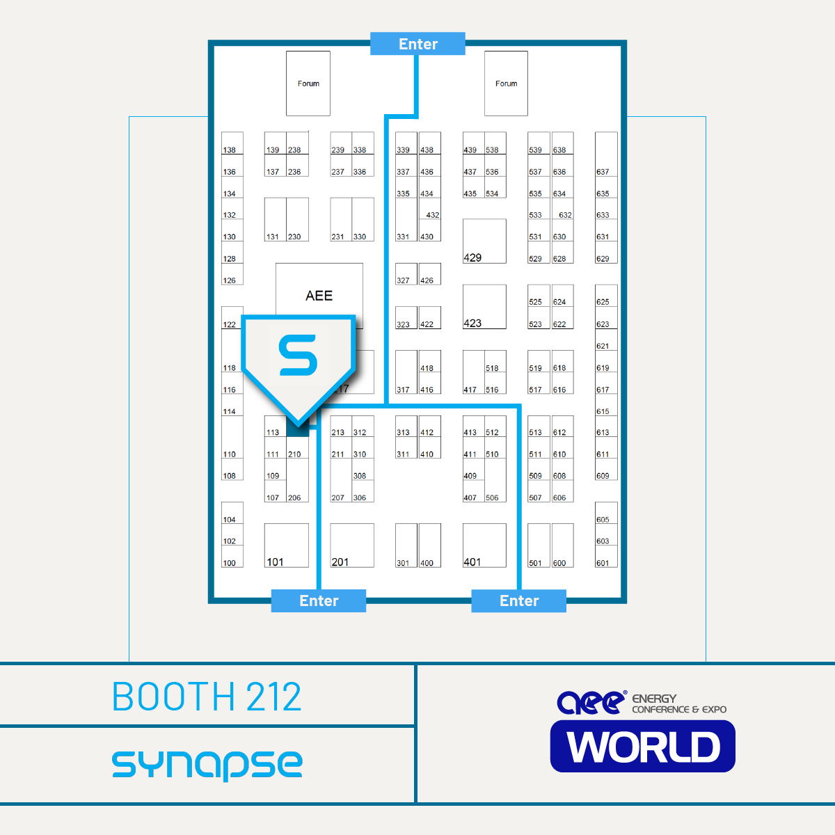 All roads lead to energy savings when you visit our booth at AEE World. Join us at booth 212, we'd love to show you everything that SimplySnap Energy Management and Equipment Uptime solutions can do. aeeworld.org/companies/syna…