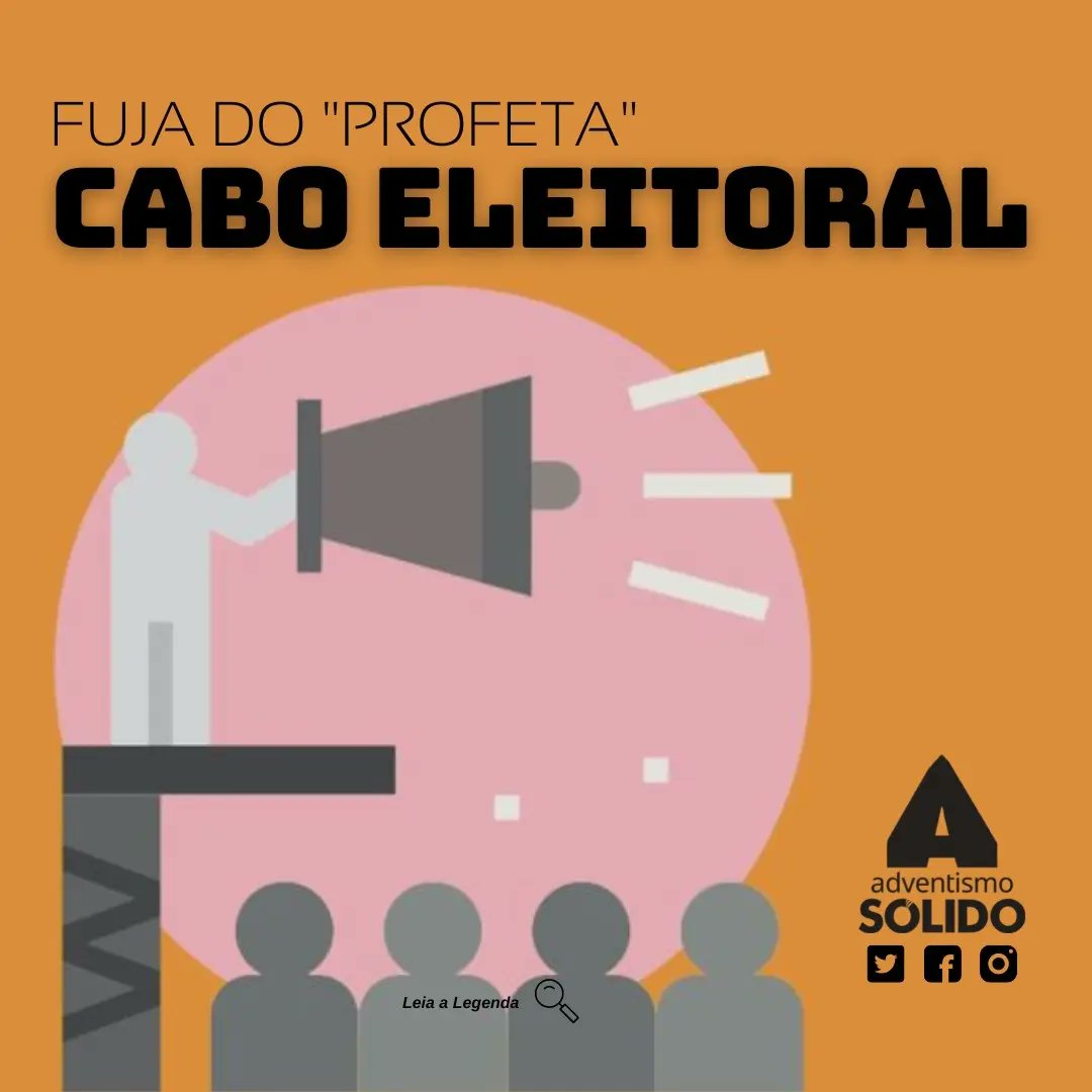 AdventismoS's tweet photo. Parece que a coisa de "não misturar política com religião" que o @leonardogoncal7 tanto fala, é conselho apenas para os outros.

"Façam o que eu falo, não o que eu faço" já dizia o ditado.

Leia em: https://t.co/267mDseX2X https://t.co/jRDrM6aUae