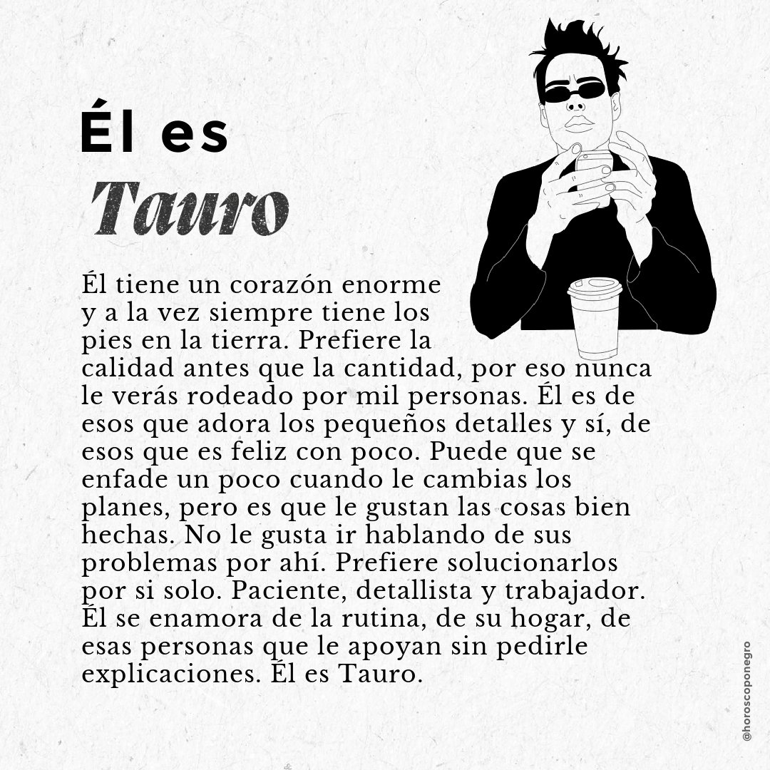 horoscoponegro's tweet photo. Nunca nos olvidamos de ellos 🖤 Así son los hombres del Zodiaco 🔮 https://t.co/O2b6Wrx19K