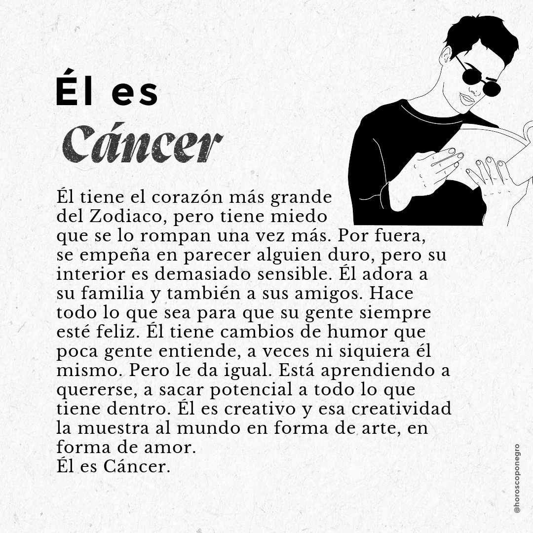 horoscoponegro's tweet photo. Nunca nos olvidamos de ellos 🖤 Así son los hombres del Zodiaco 🔮 https://t.co/O2b6Wrx19K