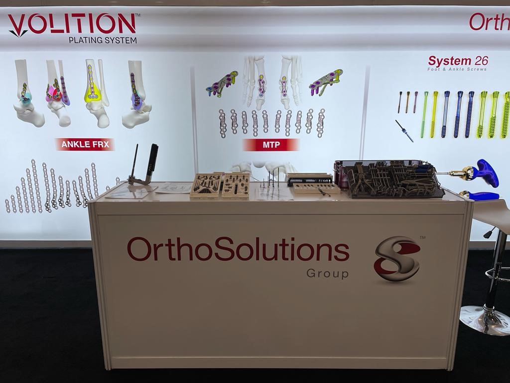 Ortho_Solutions's tweet photo. What a privilege and honor to sponsor the  @AOFAS   American Orthopaedic Foot &amp; Ankle Society 2022 meeting in Quebec last week. Thank you to everyone who came to visit us on the stand. https://t.co/HfYPF4CSbl
