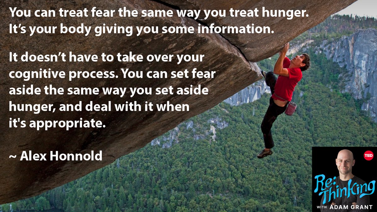 Fear serves a purpose. It sounds an alarm that something you value may be in danger.

The ideal response is not to dismiss the alert. It's to troubleshoot.

Emotional intelligence involves checking if the threat is real and choosing an effective reaction.

link.chtbl.com/RTAdam