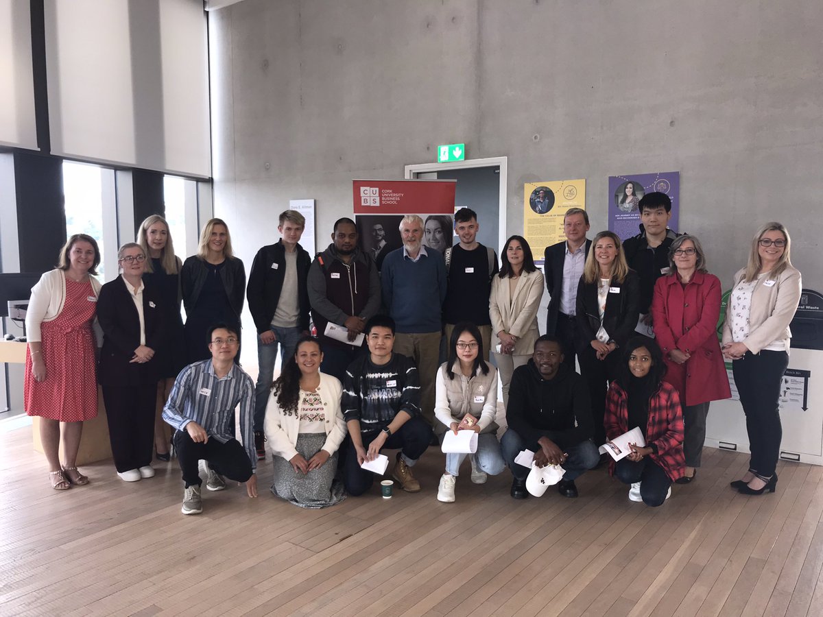 sineadmhackett's tweet photo. Delighted to be back to in person welcome sessions. This morning welcoming some of our @CUBSucc  postgraduate students in the @UCCHub https://t.co/o3Xdex3ceg