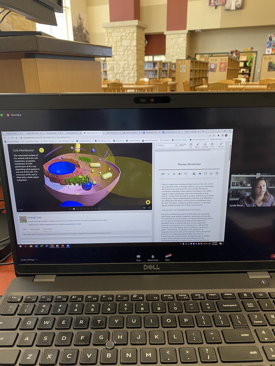 RachInTheStacks's tweet photo. I’m really excited to share the release of Gale Interactive Science database @TexQuestk12 with science teachers @RJHlonghorns! Coming October 1st #txquest https://t.co/T3i9Pi8Oas