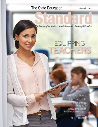 "There is no profession with a greater impact on our collective future than teaching." Authors in the latest #NASBEStandard offer timely, relevant insights on building the #educatorpipeline. nasbe.org/equipping-teac…