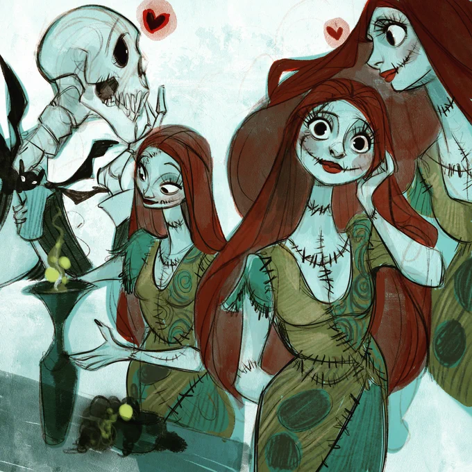 Sally  #nightmarebeforechristmas 