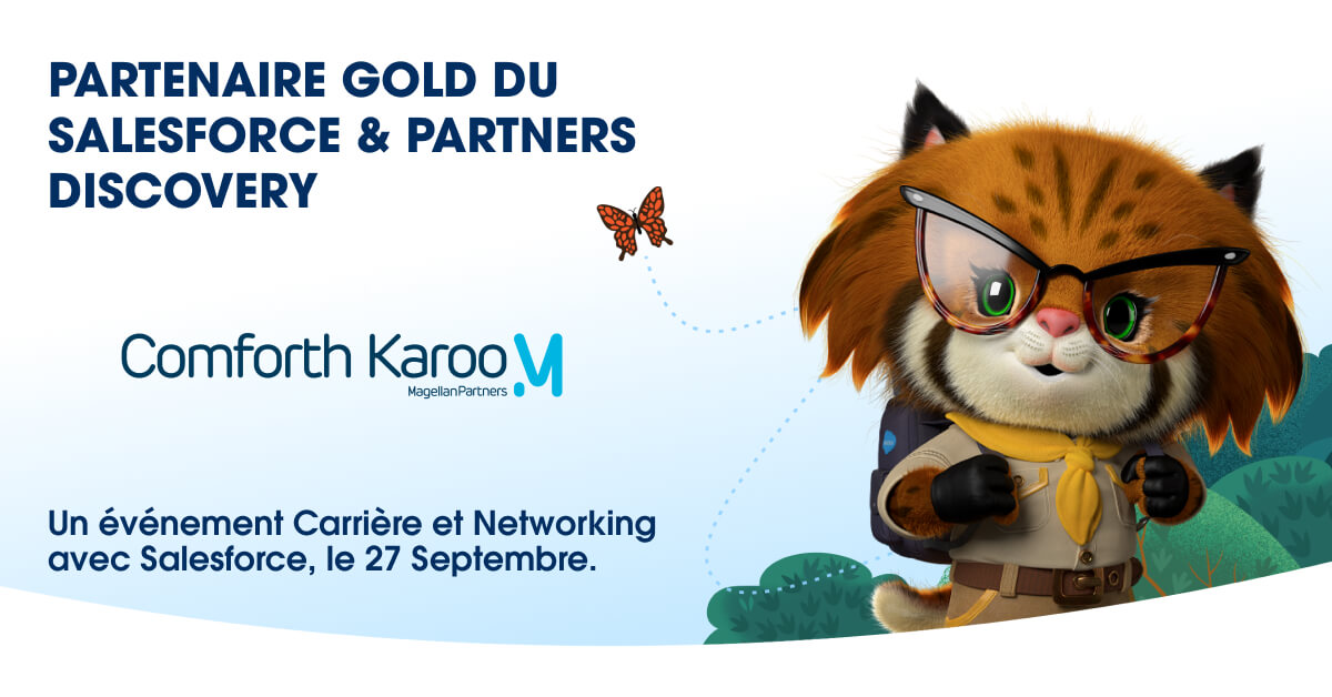 [J-7] @comforth_MP premier pure player indépendant de Salesforce en France, est partenaire Gold de l’événement Salesforce &amp; Partners Discovery du 27 septembre à 18h30.
Découvrez le programme et rejoignez-nous !
➡…ceandpartnersdiscovery.splashthat.com
#PartnersExtendSalesforce