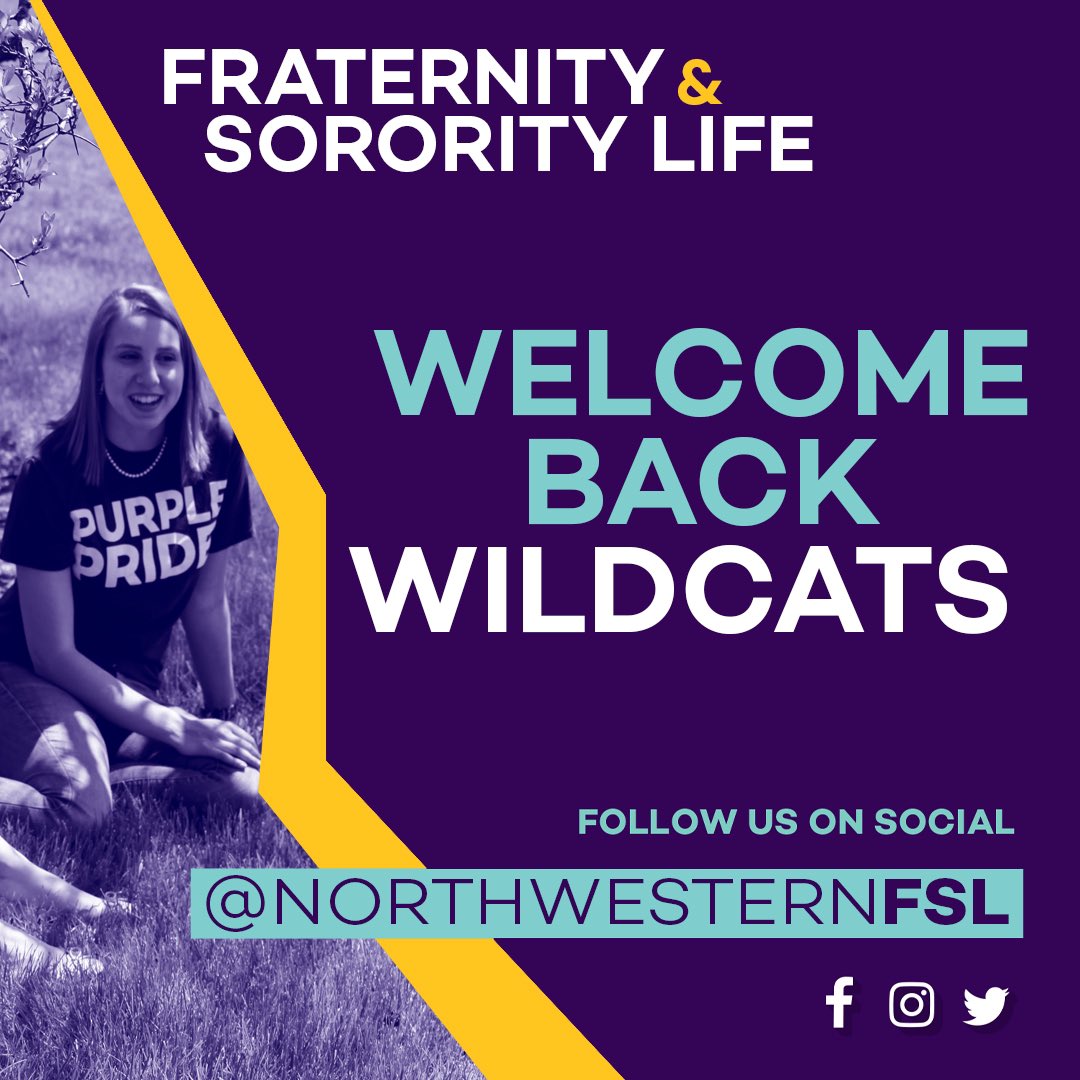 Welcome back Wildcats! Have a great first day of classes 📚📝💻 #NorthwesternUniversity #NorthwesternFSL