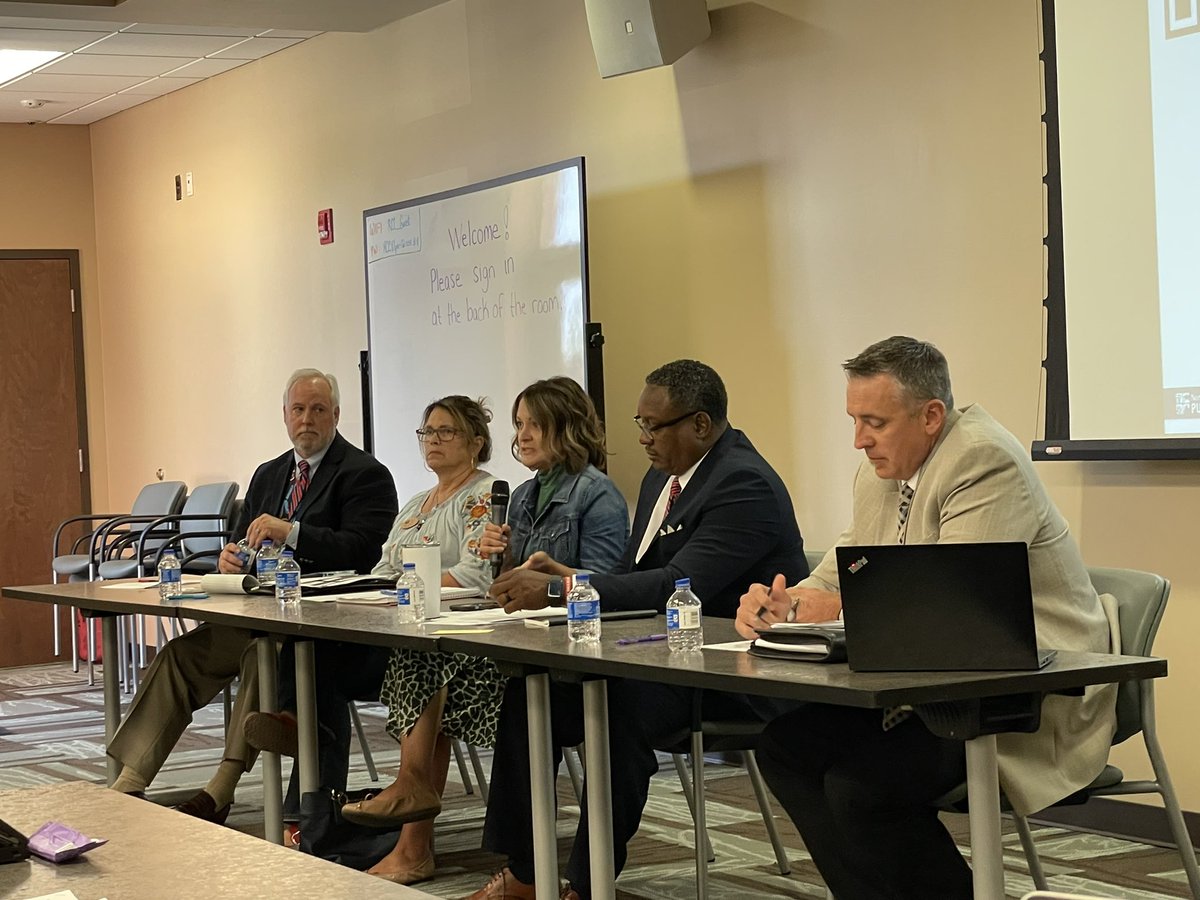 ShawnaAndrews's tweet image. Great N or D Convening in Asheboro. The panelist are amazing.  “You can only discipline in a context of a relationship.” District Judge Etheridge