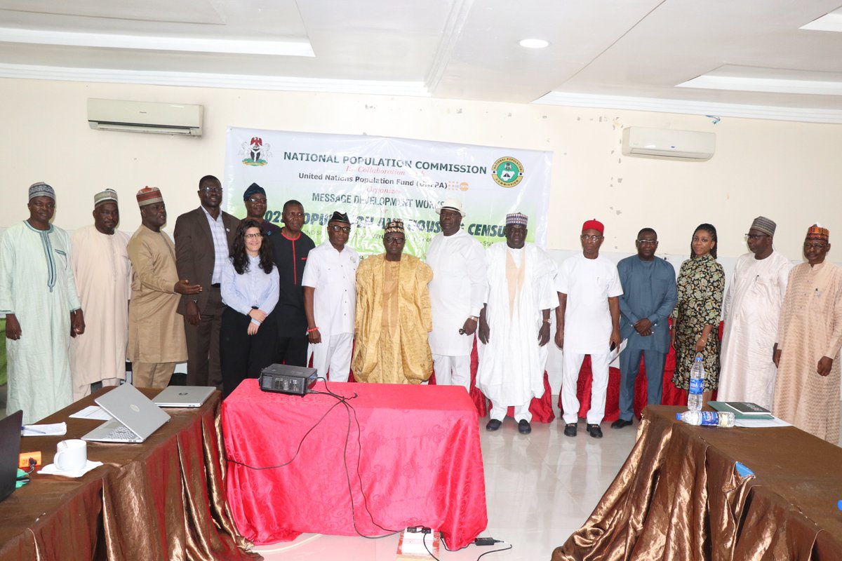 natpopcom's tweet photo. #PhotoNews: The opening ceremony of the Message Development Workshop for 2023 Population and Housing Census is being organized by the National Population Commission in collaboration with @UNFPANigeria for the staff of the Public Affairs Department at Freshland Hotel in Mararba https://t.co/moKJV0UuYu