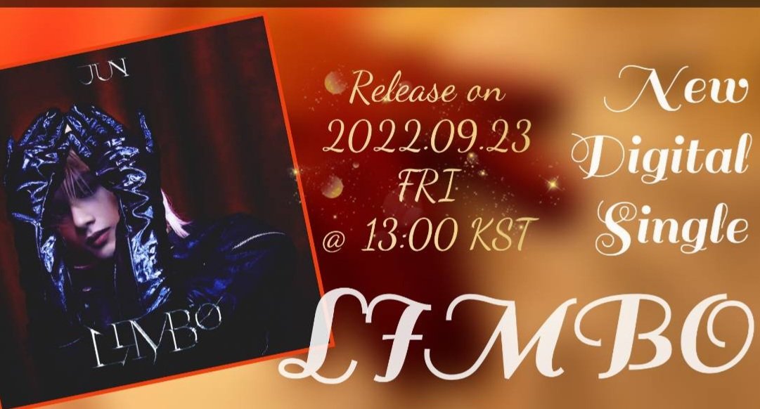 JunPromoTeam's tweet photo. JUN'S LIMBO D-2
#JUN_LIMBO #ReadyforLIMBO

Share your thoughts and use these hashtags to make the countdown more fun! 🥹🤤🤩🔥💋

What are you expecting for JUN's upcoming digital song Limbo? 
Some say's it's gonna be RNB 🙀
How about you??!!!

세븐틴 준 #JUN #준 @pledis_17 https://t.co/dtB5TmYCpf