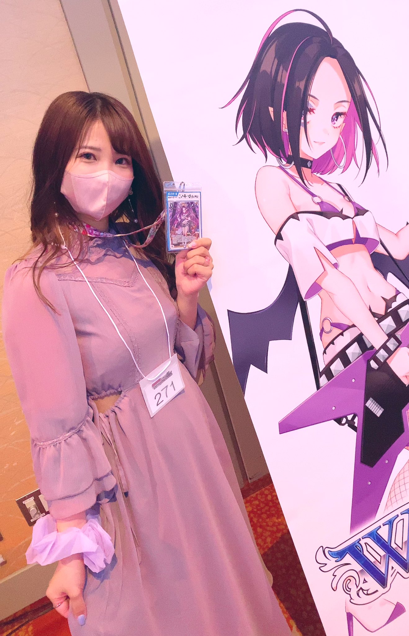 WIXOSS 渡辺琴音さん直筆サイン入り≪満開の巫女 ユキ WIXOSS 渡辺琴音さん直筆サイン入り≪満開の巫女 ユキ