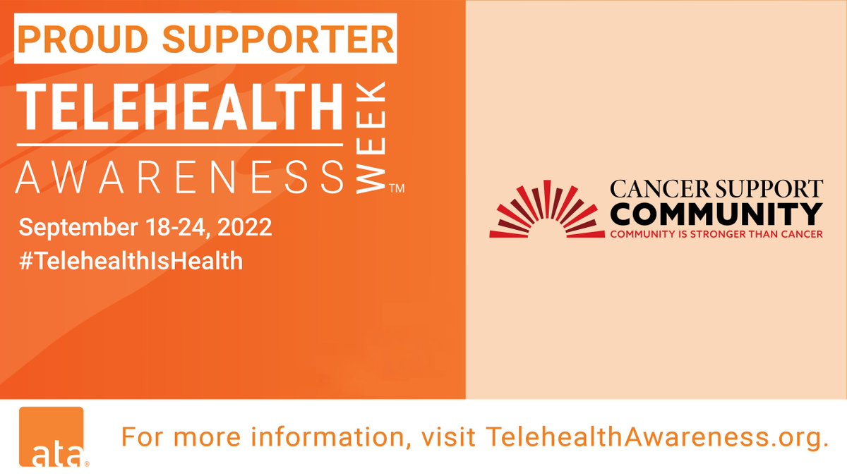 CancerSupportHQ's tweet image. Have you or your loved one received care via telehealth or tele-mental health services? If so, we want to hear your story! Share your story here: cancersupportcommunity.memfox.io/telehealth