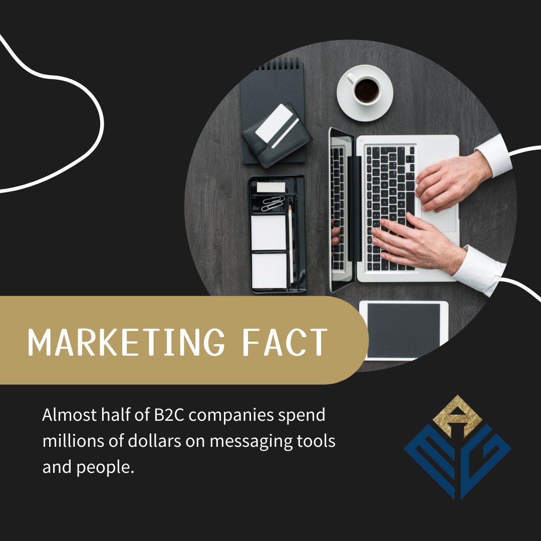 EliteAdvisement's tweet photo. Did you know? Businesses invest between $1 million and $5 million in messaging tools such as bots or employees specializing in customer service. #eliteadvisementgroup #eag https://t.co/rAfdAbgT4w