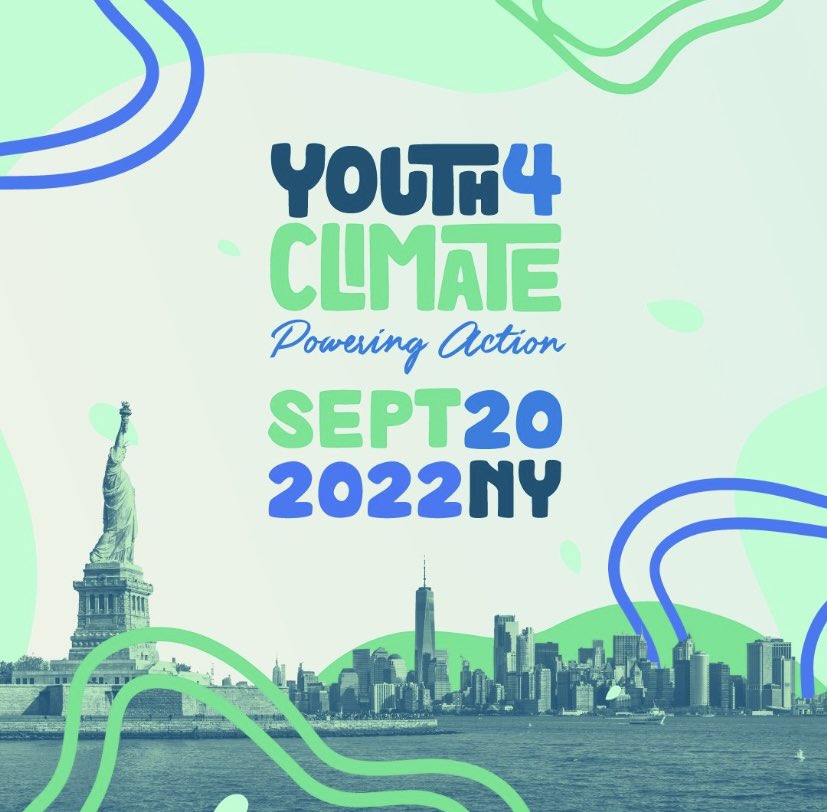 Je participe Aujourd'hui virtuellement à partir de #senegal , #Youth4Climate Sommet en marge de la 77e session de l'Assemblée générale des Nations Unies #UNGA.
Je ne pouvais pas voyager à NY. Les causes sont profondes. Nous continuons à nous battre pour #ClimateAction !