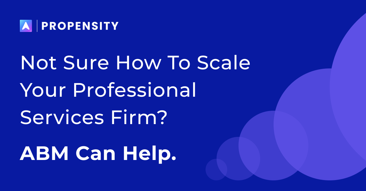 propensitytech's tweet photo. You know your #proserv team is the best in the biz, but you don't know how to scale.
#ABM automation can:
🏃🏽 Quickly find your in-market accounts
⏳ Free up time for personalized messaging
📬 Connect you with the right people (at the right time)
👉 https://t.co/k6qdoVALBN https://t.co/cH7zbWQO9g