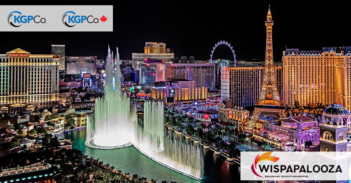 KGPCo booth #446 is the place to be during Wispapalooza October 3-6 at Paris Hotel in Las Vegas. We will have products from our key supplier partners including: ECIN, CommScope, Corning, Dell, ADTRAN, and Cambium.

wispaevents.org

#wispapalooza2022
#thenetworkneversleeps