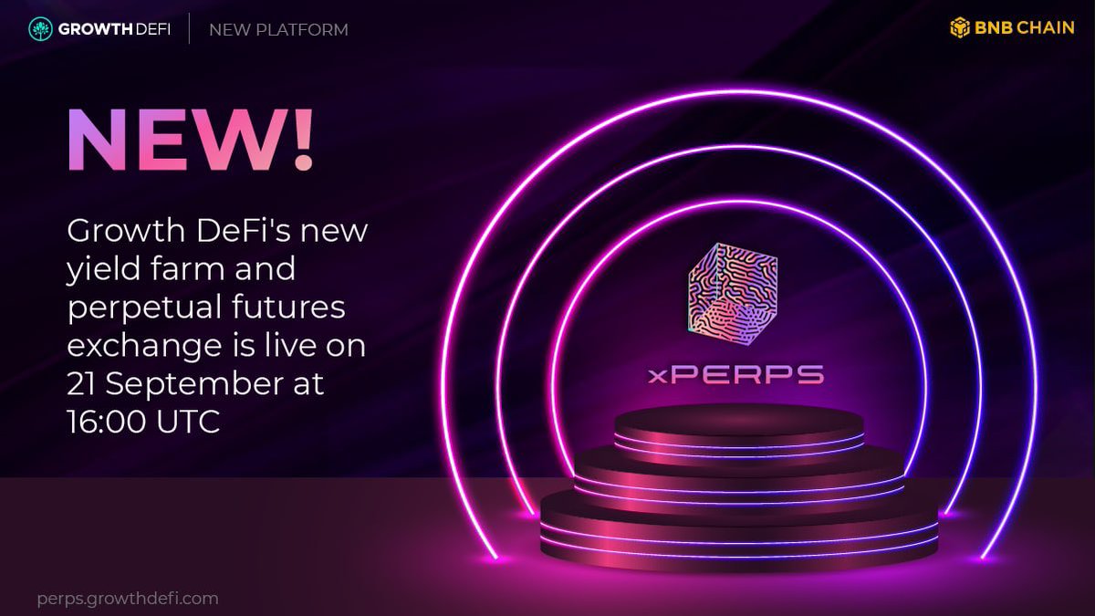 OfficialTravlad's tweet photo. There is a $10,000 BUSD airdrop going on over at xPERPS by @GrowthDefi ~ Want to find out how to get a share of this: https://t.co/CSw27RHWgu

To qualify you must be holding 10,000 xPERPS tokens by the date specified. It has been pumping nicely this last day🔥#ad https://t.co/YHyjVZE0OK