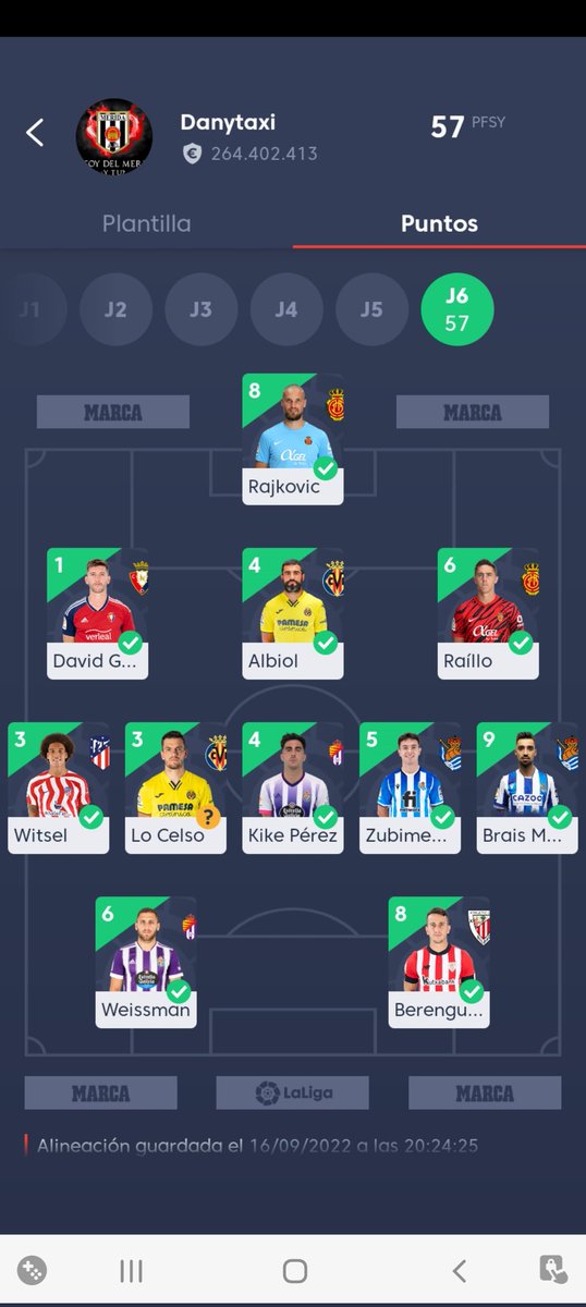 TashiDelek23's tweet photo. ⭕️ Jornada 6️⃣ de #LFMInterSur ⭕️
#LFMIntercontinental en #UnaLigaDiferente de @FantasyLaLiga 

🥇 de nuevo @pisky60 ❗️😱
🥈 @JLArrox espejismo? 😜
🥉 yoooo

GENERAL (Con cambios!)
🥇 @pisky60 🔝
🥈 YOOOO ↗️↗️↗️
🥉 @rfop13 ↘️
❌️@11idealfantasy cascarón de huevo?
#LaLigaEsFantasy https://t.co/Lu4fKOWJxz