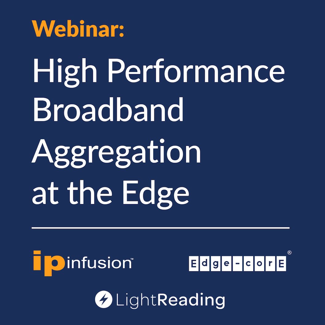 IPInfusion's tweet image. ONE DAY LEFT! Register for our next webinar on Sept. 21 &quot;High Performance Broadband Aggregation at the Edge&quot;. bit.ly/3ByPojg
#5gnetworks #networkdisaggregation #ipinfusion #opennetworking #edgecore #broadband #aggregation #ruralbroadband