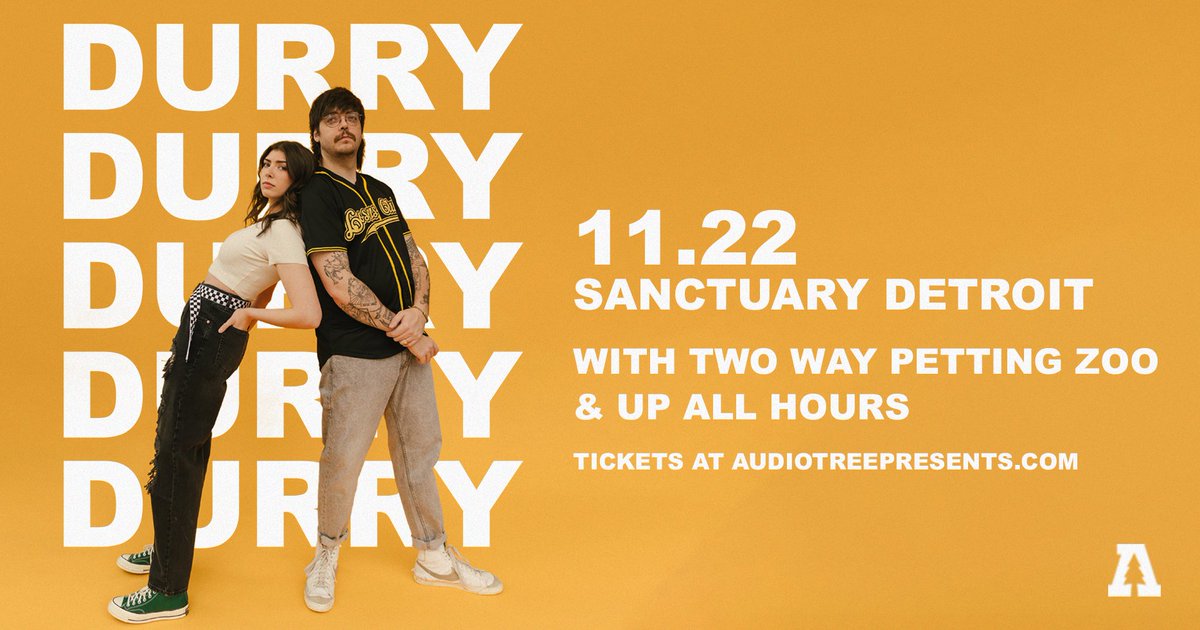 Our buddies <a href="/upallhoursmi/">Up All Hours</a> have been added to open the Nov 22 bill at <a href="/sanctuarydet/">sanctuary detroit</a> with <a href="/Durrymusic/">Durry</a> and <a href="/TWPZmusic/">Two Way Petting Zoo</a>!  

Tickets: audiotreepresents.com/shows/11-22-20…