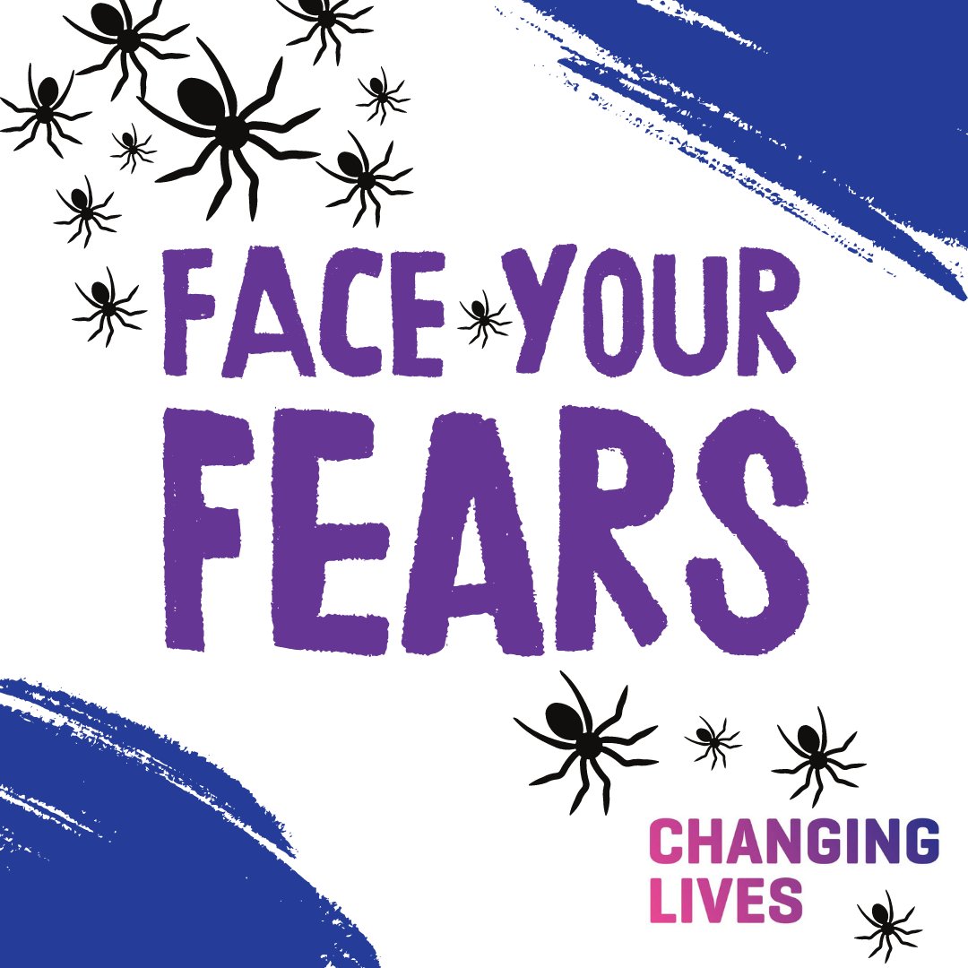 Today we are proud to launch our new fundraising product, Face Your Fears. Overcome your fear of spiders, snakes, heights or something unconventional. Find out more about how you can Face Your Fears and Change Lives: changing-lives.org.uk/how-you-can-he…