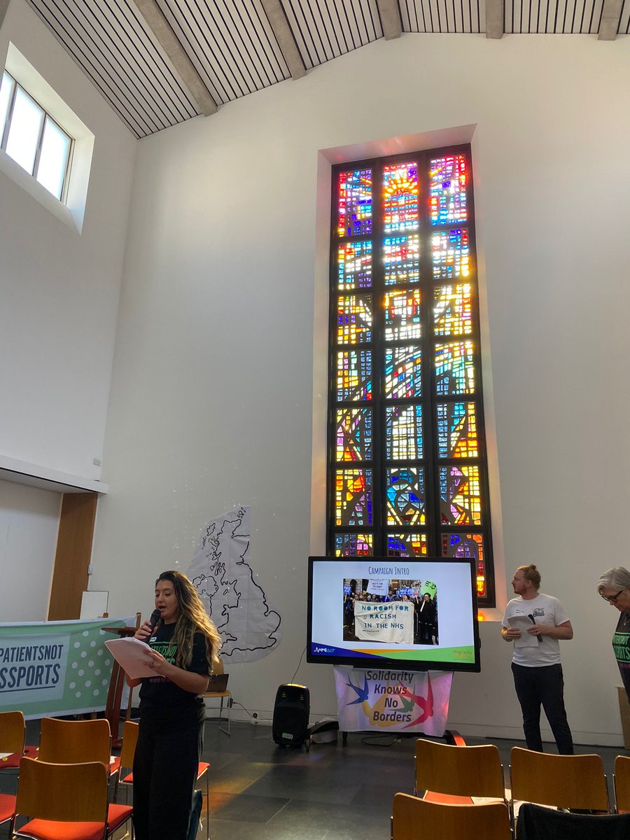 LRMNetwork's tweet photo. We spent the weekend with our friends at the #PatientsNotPassports gathering!

The room was filled with hope, strength + resilience as we talked about how to ensure everyone has access to healthcare❤️

#healthcareforall #docsnotcops

Learn more
https://t.co/F57TjzGQbb https://t.co/fyqQ10ycLs