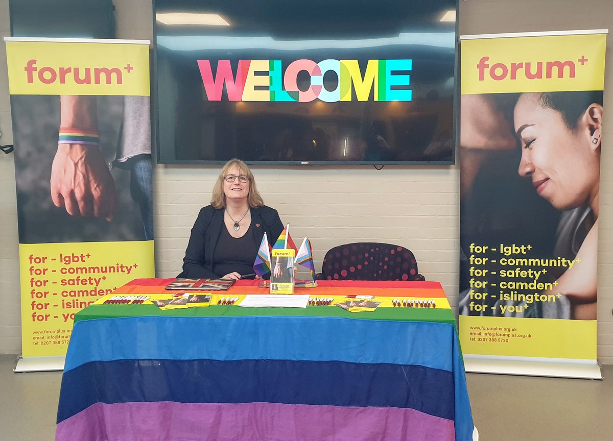 forum+ enjoyed a wonderful day at <a href="/LondonMetUni/">London Met Uni</a> participating in Welcome Week!

Thank you to everyone who visited our stall &amp; spent time chatting with us about student &amp; uni lgbtq+ life🏳️‍🌈🎉🏳️‍⚧️

#wellcomeweek #londonmet #lgbtq #lgbtqstudents #islington #lgbtquni #weareislington