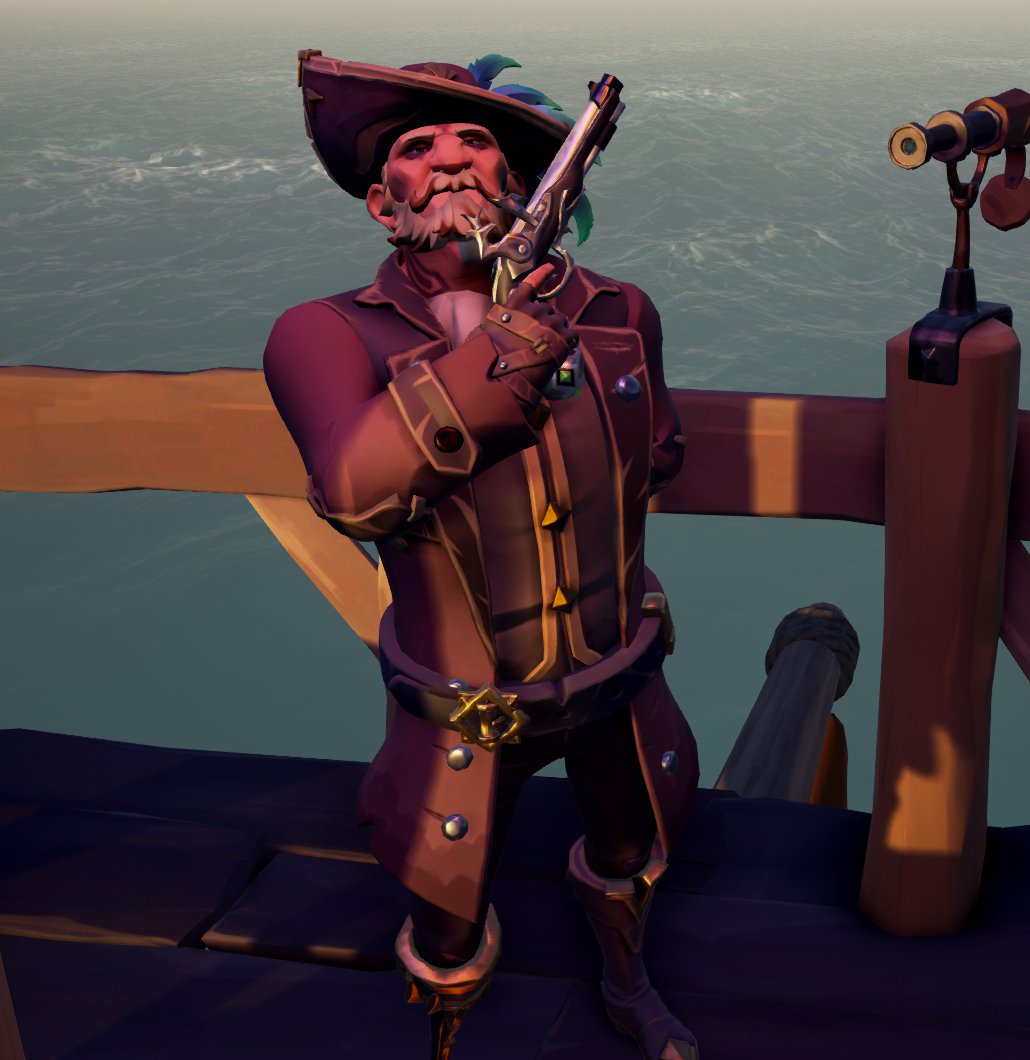 Theme: Captaincy

Am a captain #StyleOfThieves <a href="/SeaOfThieves/">Sea of Thieves</a>