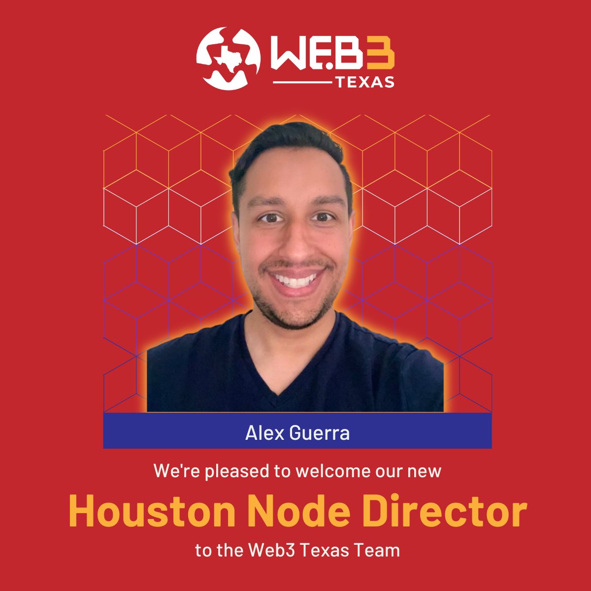 Web3TX's tweet photo. Alex is currently with @syscoin and is very passionate about building communities and Web3 Education. We are very excited to have him join the Web3 Texas team to further our mission to educate the masses! 

Congrats @proguerra! https://t.co/TtkwygOreK