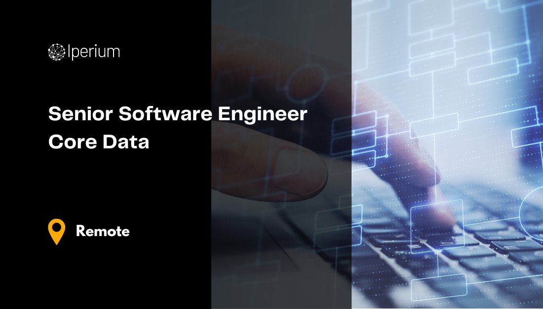 Iperium's tweet photo. Looking for a role on a fast-growth #engineering team where you get to work with friendly people on a groundbreaking platform?

Our client is looking for a Senior Software Engineer to join their growing Core Data team!

Learn more >> https://t.co/EMkDRw4lai

#coredata #hiringnow https://t.co/tvvKgJ3ci7